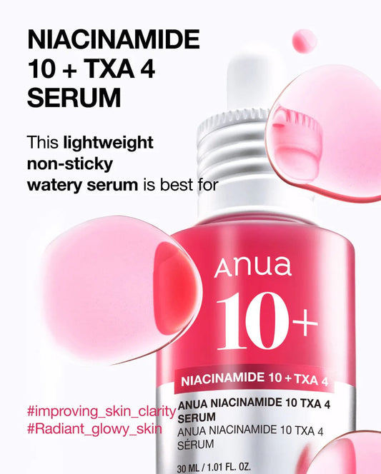 Anua Niacinamide 10% + TXA 4% Dark Spot Correcting Serum